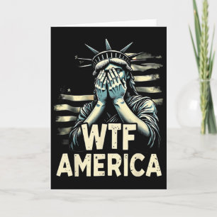 Anti-Trump Politik Und Demokratie Wtf Amerika _1 Karte