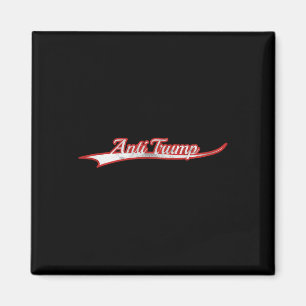 Anti-Trump-Politik-Widerstand Vintage-Varsity-Dist Magnet