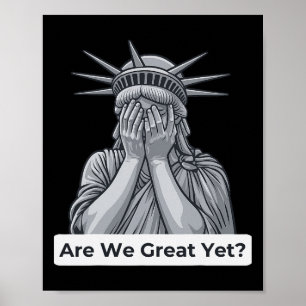 Anti-Trump Politisch Sind Wir Schon Großartig Poster