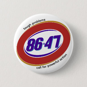 Anti-Trump-politische Meinung Button