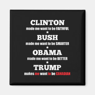 Anti-Trump-politisches T-Shirt für Unabhängige und Magnet