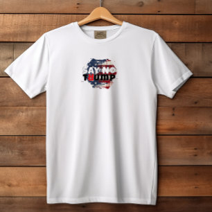 Anti-Trump-Protest-Slogan-Flagge T-Shirt