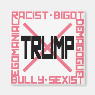 Anti-Trump Rosa Magnet
