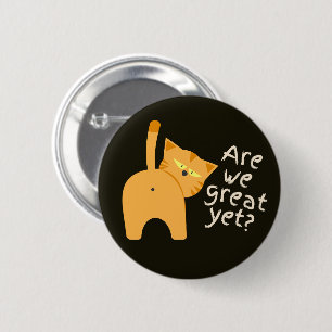 Anti Trump Sarkastische Lustige Katze Sind Wir Sch Button