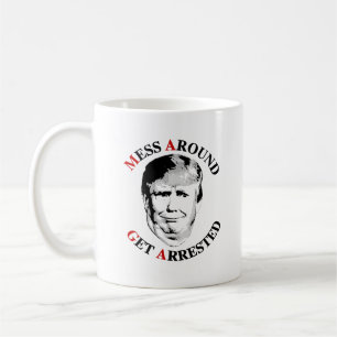 Anti-Trump-Schlamassel wird verhaftet Kaffeetasse