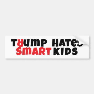 Anti-Trump-Schüler Protest Slogan rot schwarz Autoaufkleber