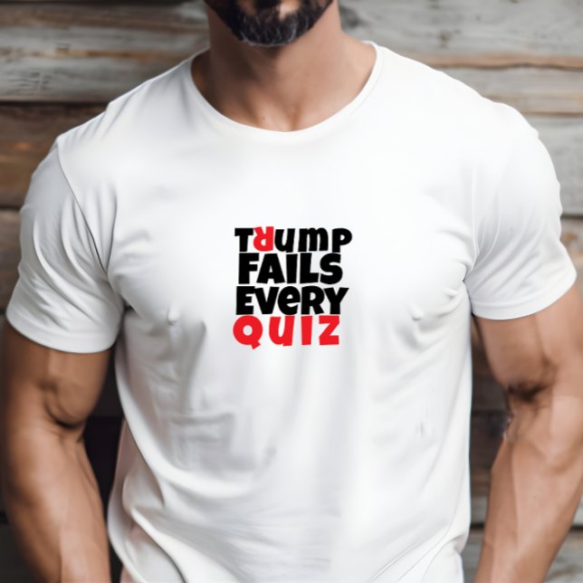 Anti-Trump-Schüler Protest Slogan rot schwarz T-Shirt (Von Creator hochgeladen)