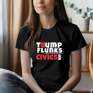Anti-Trump-Schüler Protest Slogan rot schwarz Tri-Blend Shirt