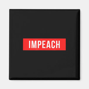 Anti Trump Shirt Impeach 45. Präsident Magnet