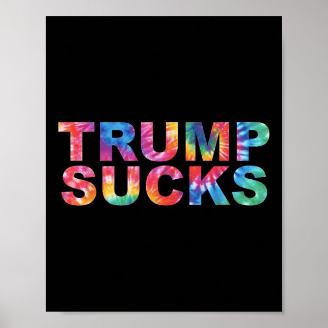 Anti-Trump-Shirts Poster (Vorne)
