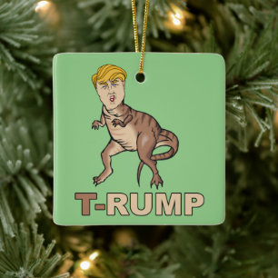Anti-Trump - T-RUMP - Anti-Trump - Keramikornament