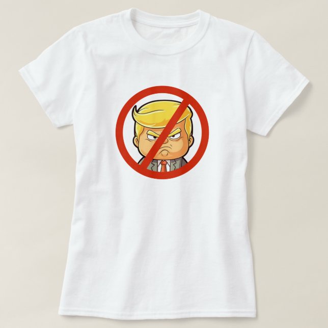 Anti-Trump T-Shirt (Design vorne)