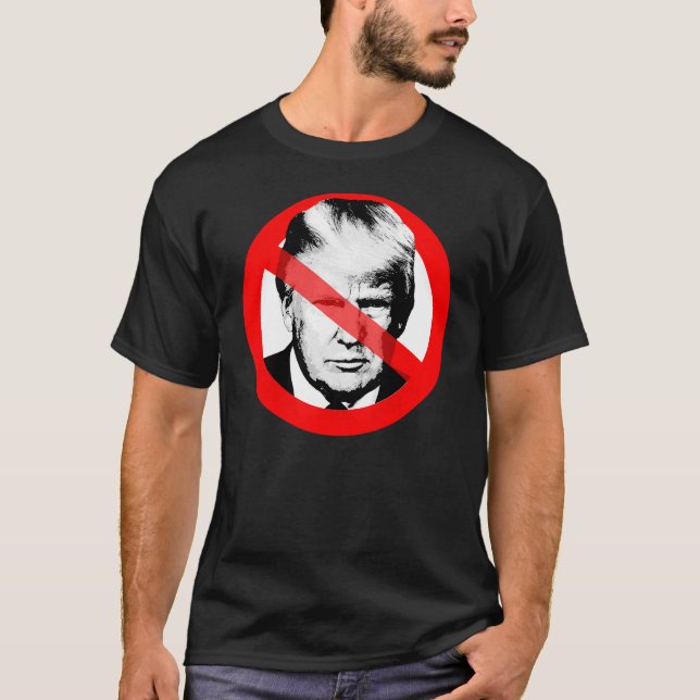 Anti Trump T-Shirt (Vorderseite)