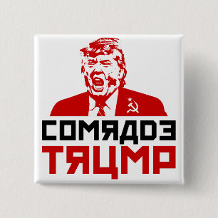 Anti-Trump-Taste" "COMRADE TRUMP" Button
