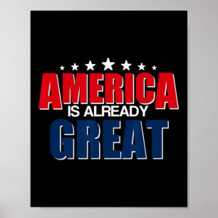 Anti Trump USA Poster