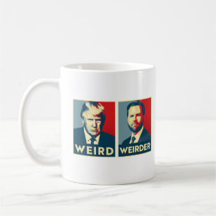 Anti Trump Vance - Seltsam und seltsamer Kaffeetasse