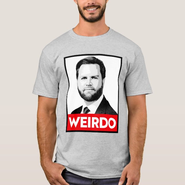 Anti Trump Vance - Weirdo T-Shirt (Vorderseite)