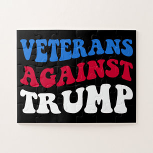 Anti-Trump - Veteranen gegen Trump II Puzzle