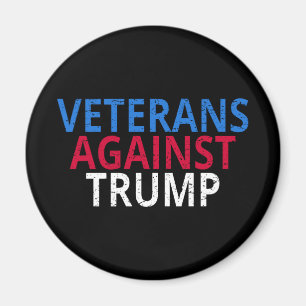 Anti-Trump - Veteranen gegen Trump Magnet