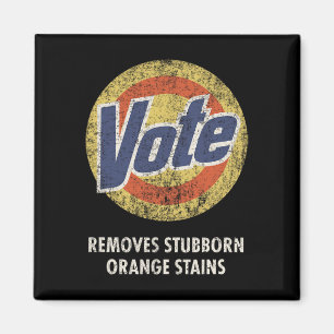 Anti-Trump Vote Wäscherei Detergent Funny Vintag Magnet