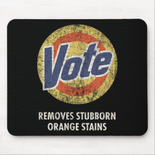 Anti-Trump-Wahl Waschmittel Lustig Retro Mousepad