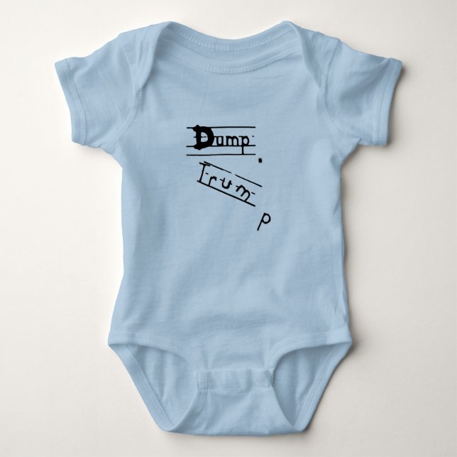 Anti-Trumpf Baby-Kleidung Baby Strampler (Vorderseite)