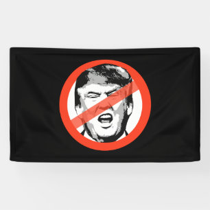 Anti-Trumpf Banner