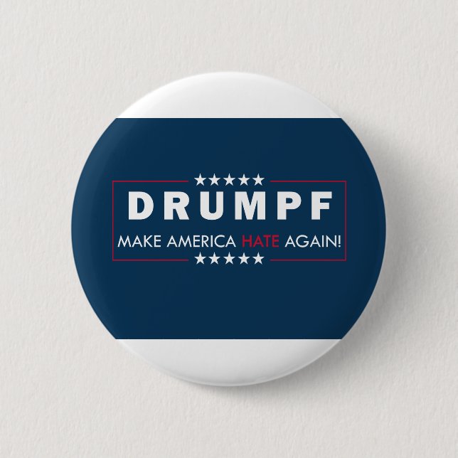 Anti-Trumpf Button (Vorderseite)