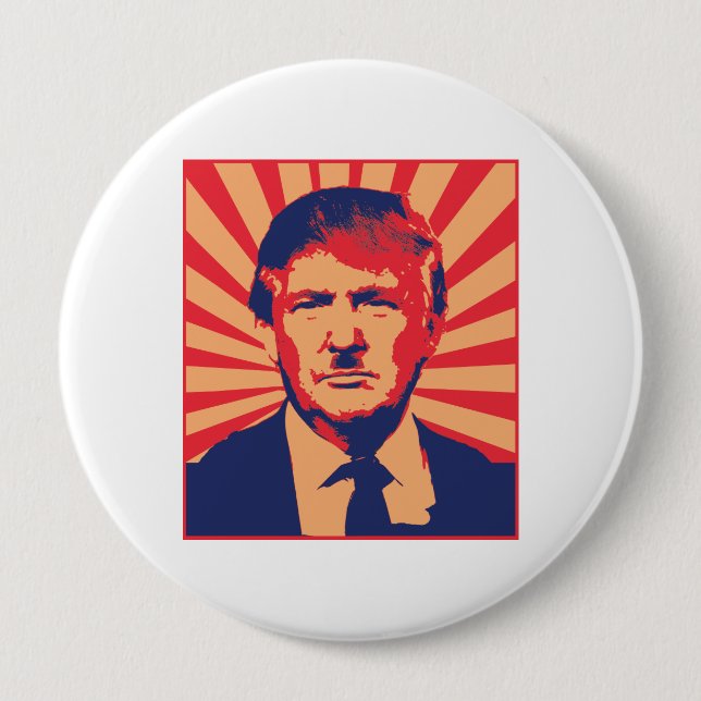 Anti-Trumpf Button (Vorderseite)
