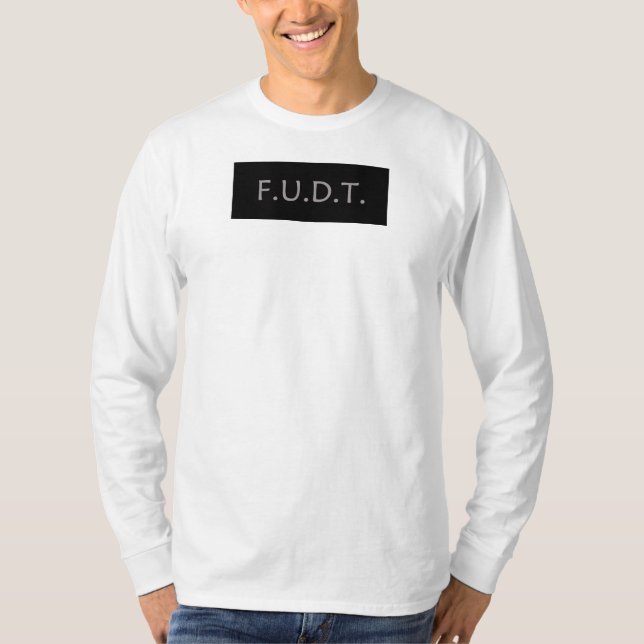 Anti-Trumpf Logo - F.U.D.T. - KEIN Donald Trump - T-Shirt (Vorderseite)