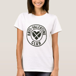 Anti-Valentine Club – Broken Heart Emblem T-Shirt