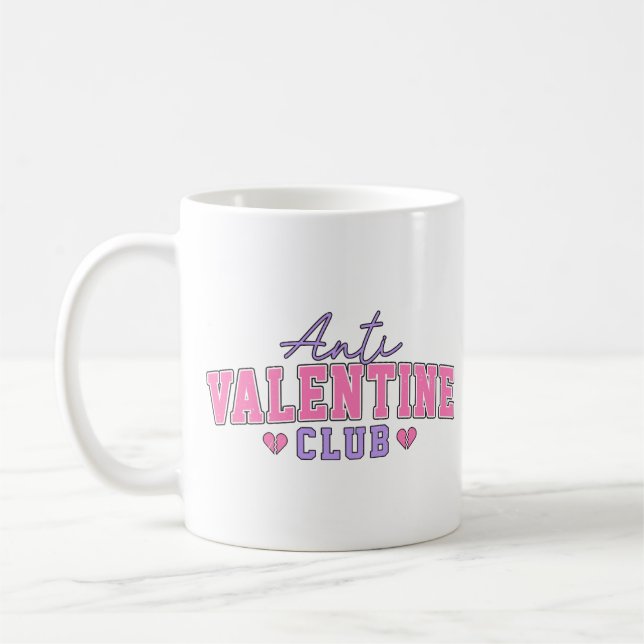 Anti Valentine Club Kaffeetasse (Links)