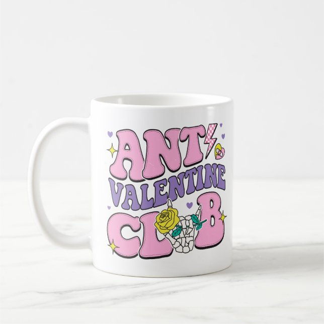 Anti Valentine Club Kaffeetasse (Links)