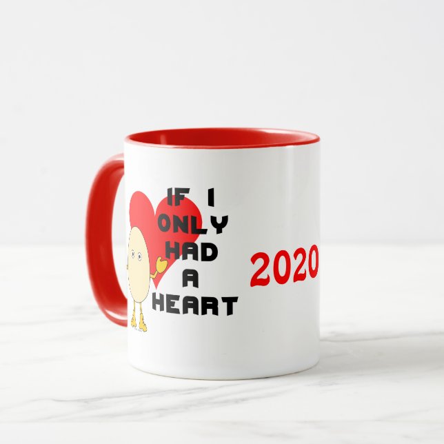 Anti-Valentine Egghead Tasse (Vorderseite Links)