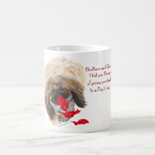 Anti Valentine Pekingese Kaffeetasse