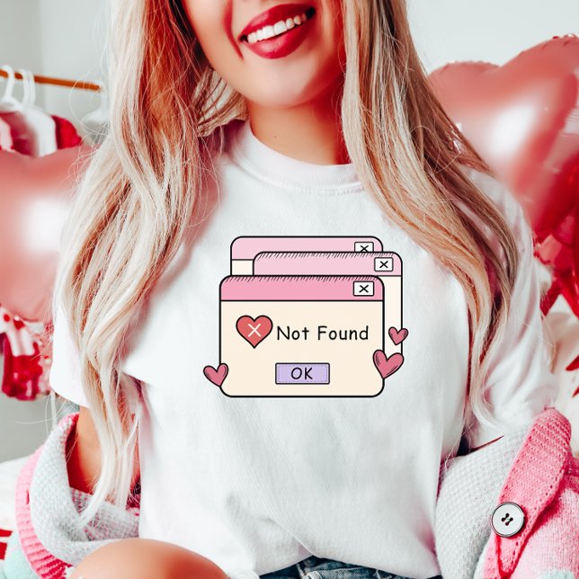 Anti-Valentine Spaß, Fehlerkorrektur wurde nicht g T-Shirt (Von Creator hochgeladen)