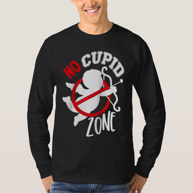 Anti Valentines Day Cupid Hates Me Anti Cupid Vale T-Shirt (Vorderseite)