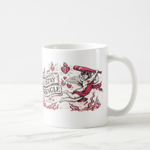 Anti-Valentins-Tasse Kaffeetasse
