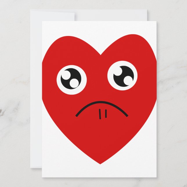 Anti-Valentinstag Feiertagskarte (Vorderseite)