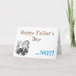 Anti-Vatertagskarte, Fehlfunktion der Familie des Karte