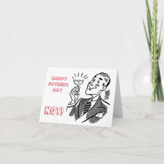 Anti-Vatertagskarte, Fehlfunktion der Familie des  Karte