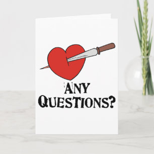 Anti-Vday Feiertagskarte