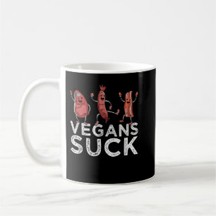 Anti-Vegan Fleisch Eater GRILLEN Lover Ribeye Stea Kaffeetasse