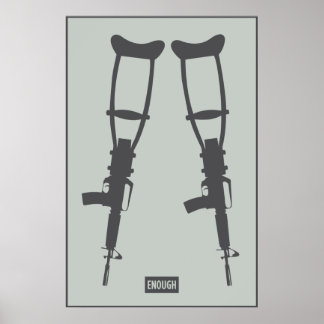 Anti War Poster Print