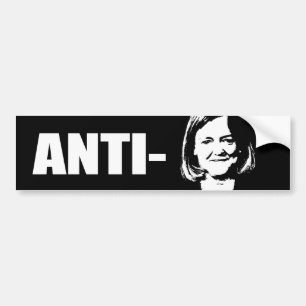 ANTI-WHITMAN/ANTI-MEG WHITMAN AUTOAUFKLEBER
