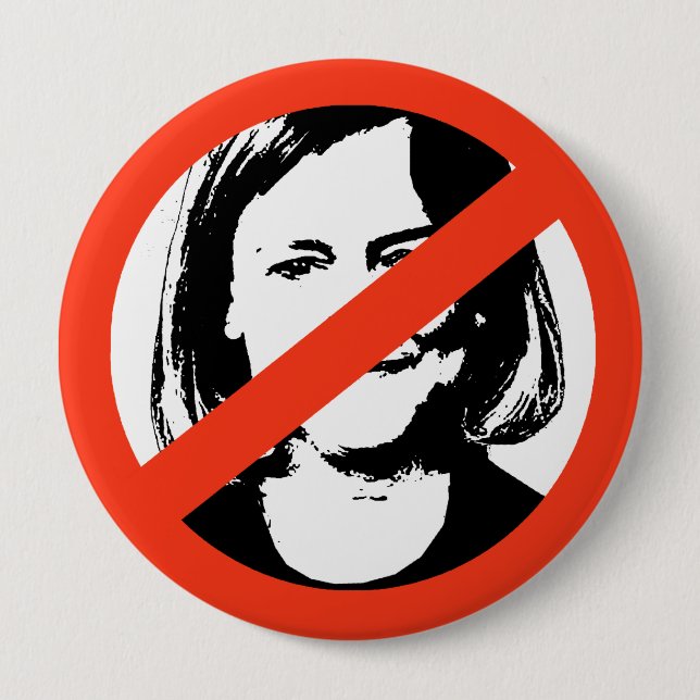 ANTI-WHITMAN/ANTI-MEG WHITMAN BUTTON (Vorderseite)