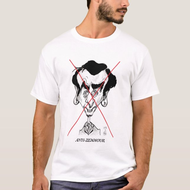 Anti-Zemmour T-Shirt (Vorderseite)
