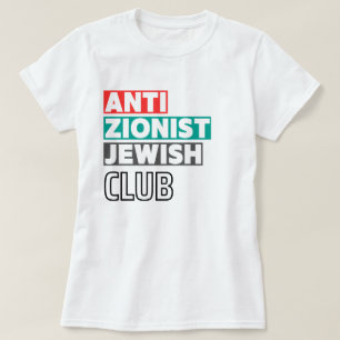 Anti-zionistische Judenklub-Frauen T-Shirt