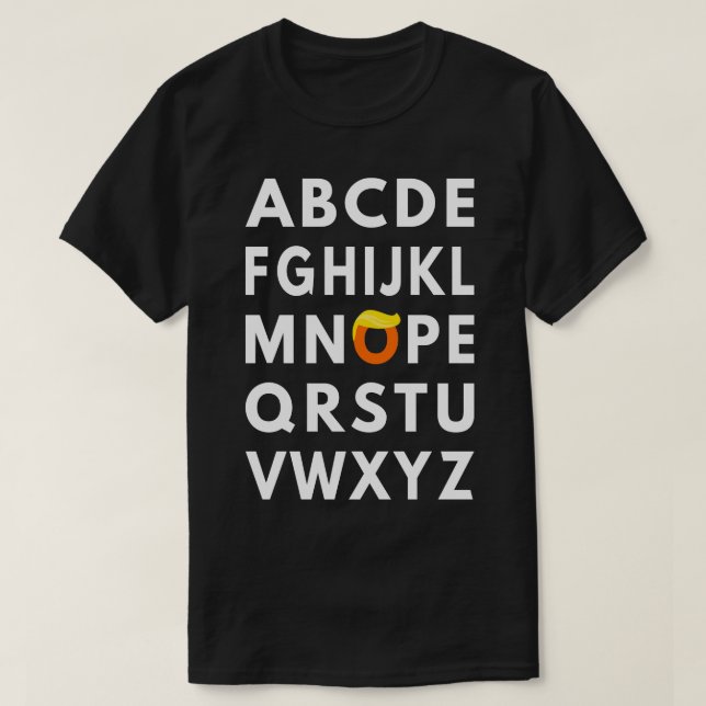 AntiAlphabet Nope IV T-Shirt (Design vorne)