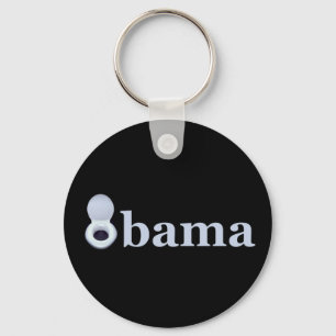 Antibarack obama schlüsselanhänger